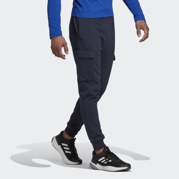 Pantalones Cargo Adidas Ink Essentials Fleece Regular Tapered