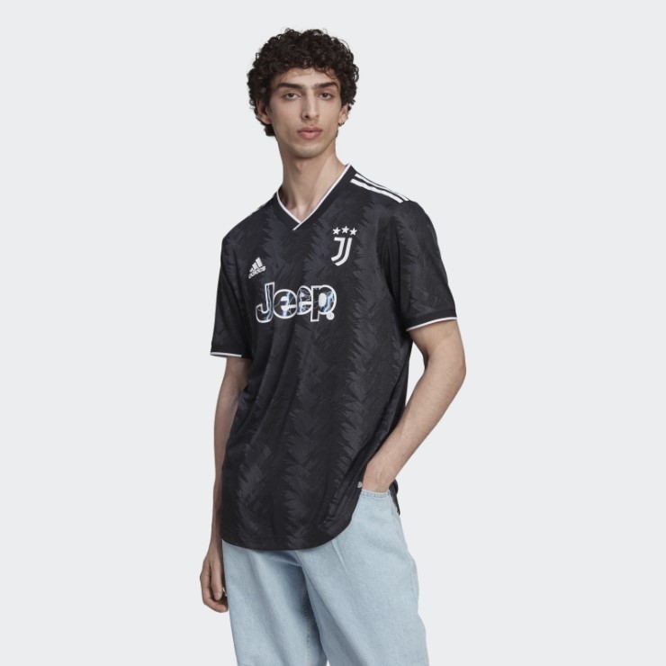 Camiseta Adidas Juventus 22/23 Primera Equipación Autentico Negro