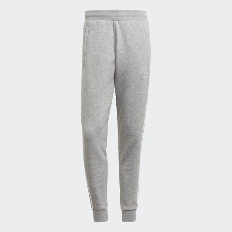 Pantalón Gris Medio Adicolor Classics 3 Rayas Adidas
