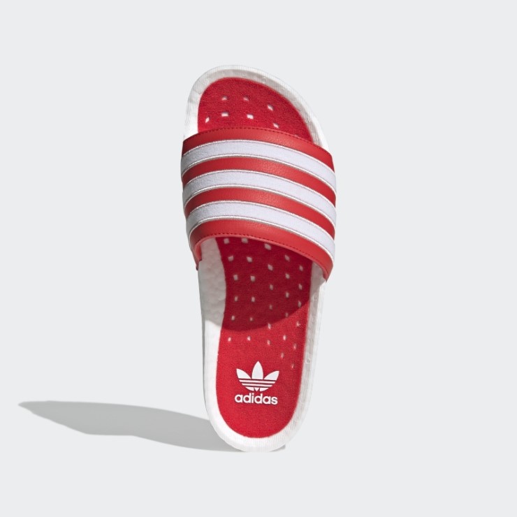 Chanclas Adidas Adilette Boost Blancas