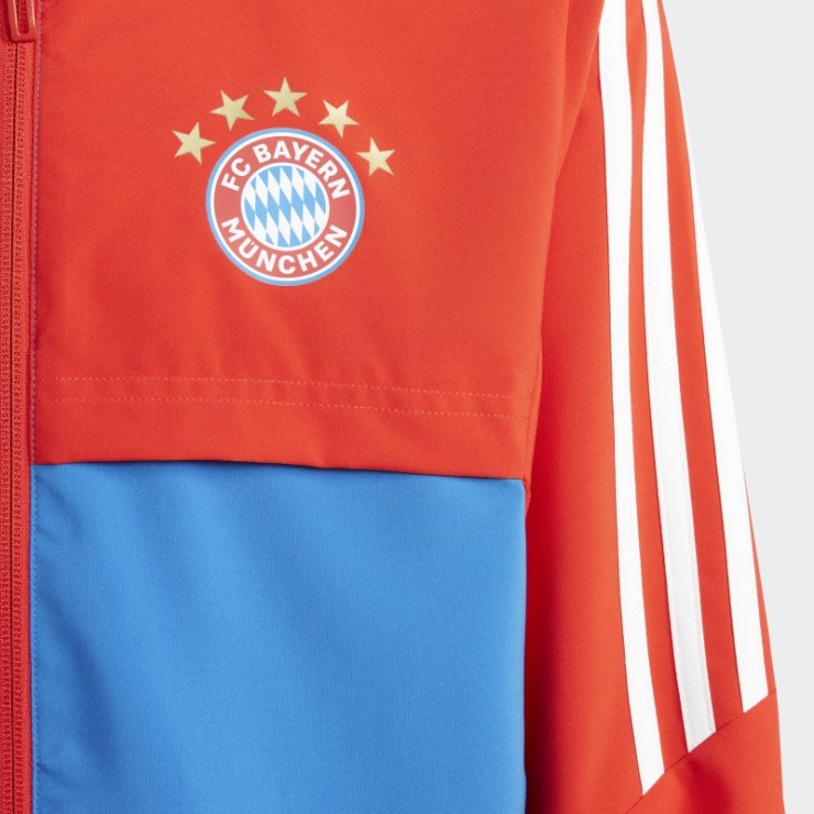 Sudadera Adidas Roja Fc Bayern Condivo 22 Presentacion