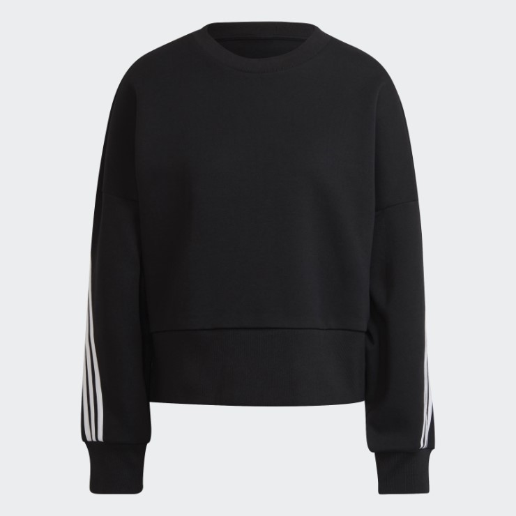 Sudadera Adidas Sportswear Future Icons 3 Rayas Negra Caliente
