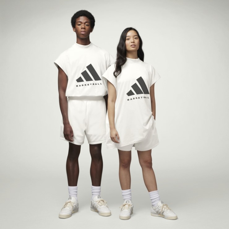 Camiseta Sin Mangas De Baloncesto Adidas Blanca