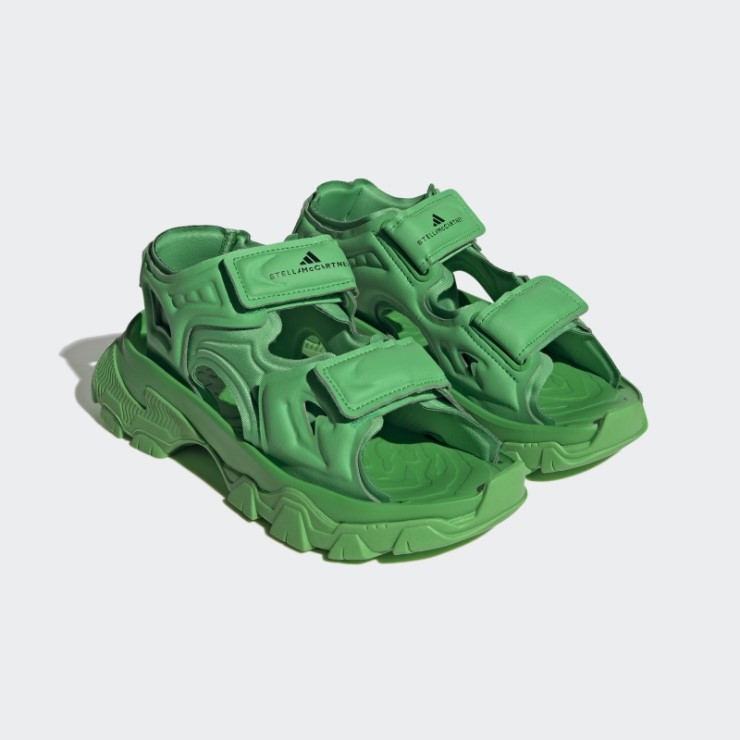 Adidas By Stella Mccartney Hika Sandalias Al Aire Libre Rico Moda Verde