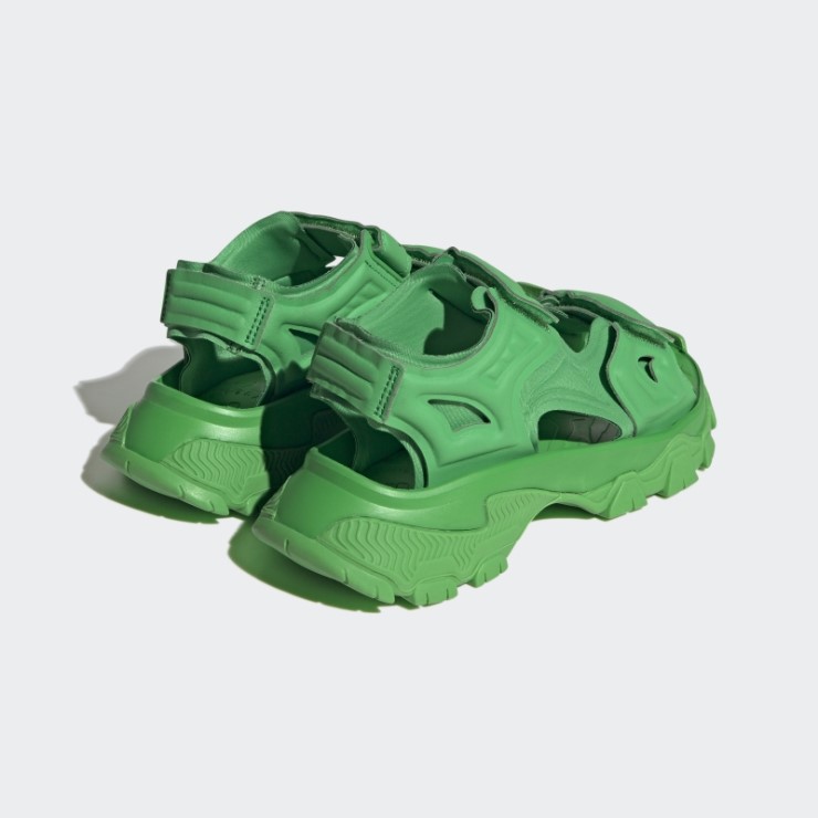 Adidas By Stella Mccartney Hika Sandalias Al Aire Libre Rico Moda Verde