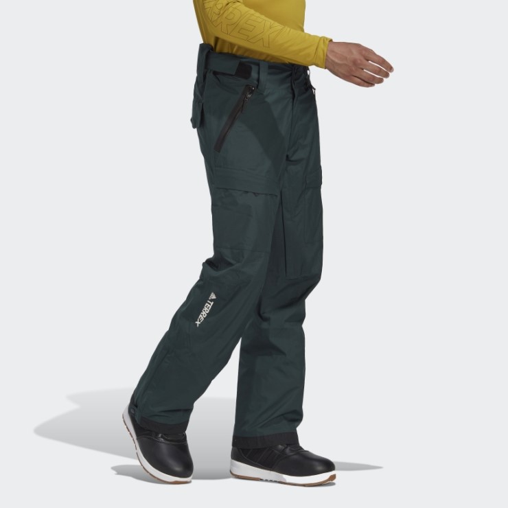 Adidas Pantalones De Chándal De Dos Capas Verde Resort