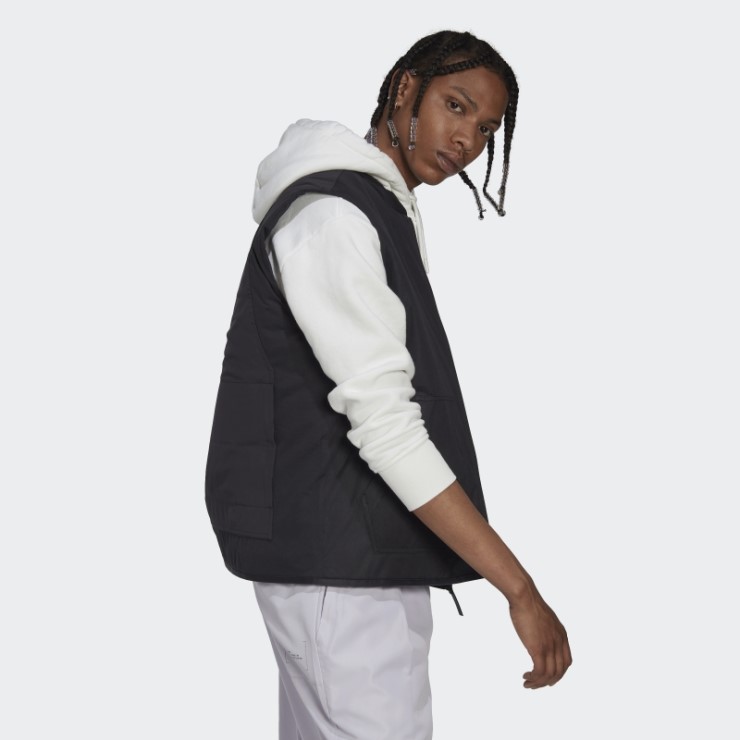 Elegante Chaleco Adidas Negro