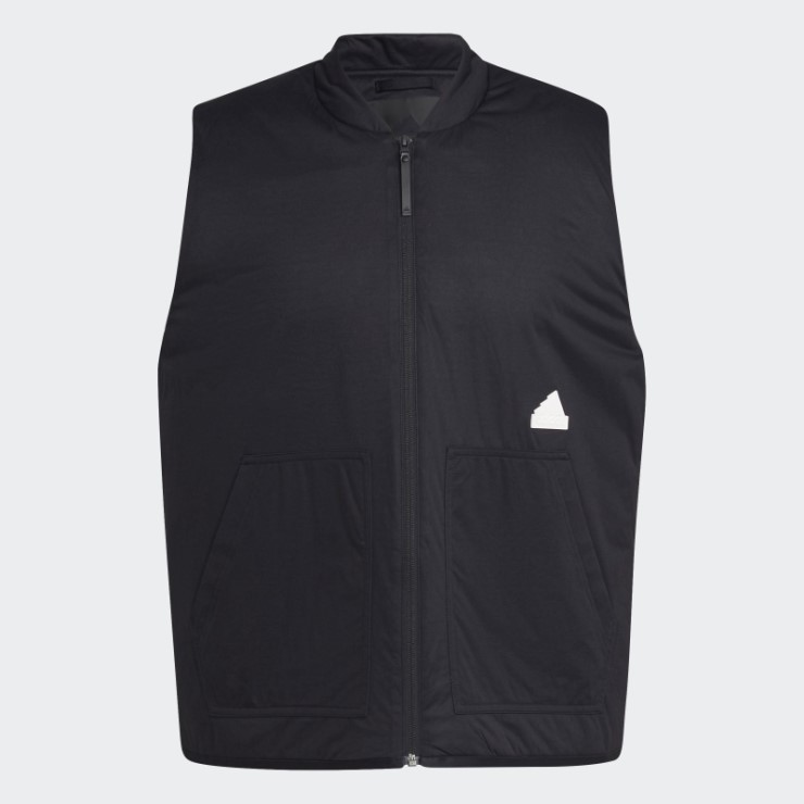 Elegante Chaleco Adidas Negro