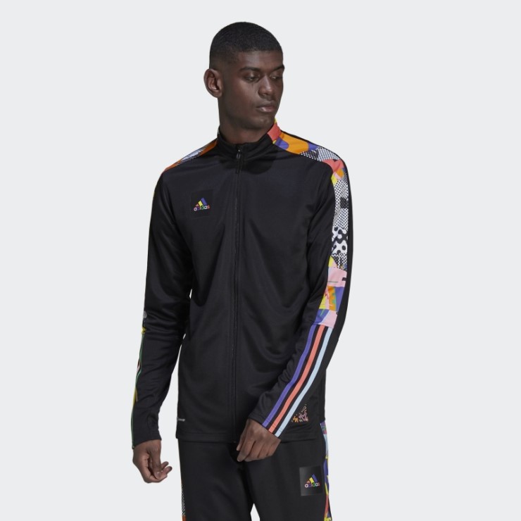 Sudadera Tiro Pride Adidas Negra