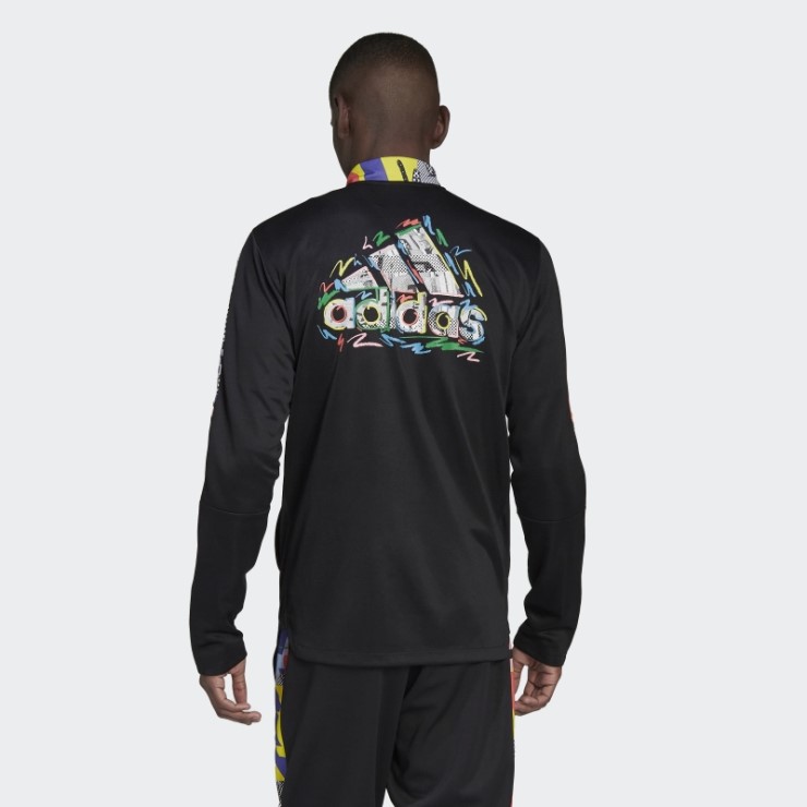 Sudadera Tiro Pride Adidas Negra