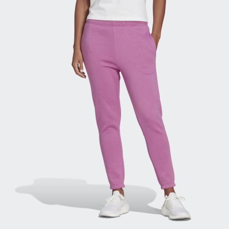 Pantalones De Corte Regular Studio Lounge Lila Adidas Fashion