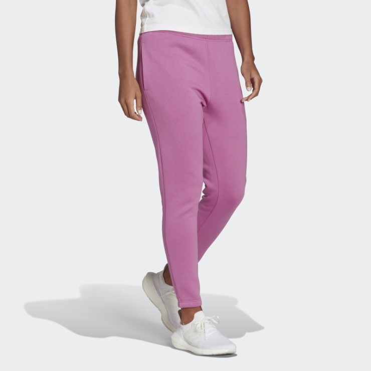 Pantalones De Corte Regular Studio Lounge Lila Adidas Fashion