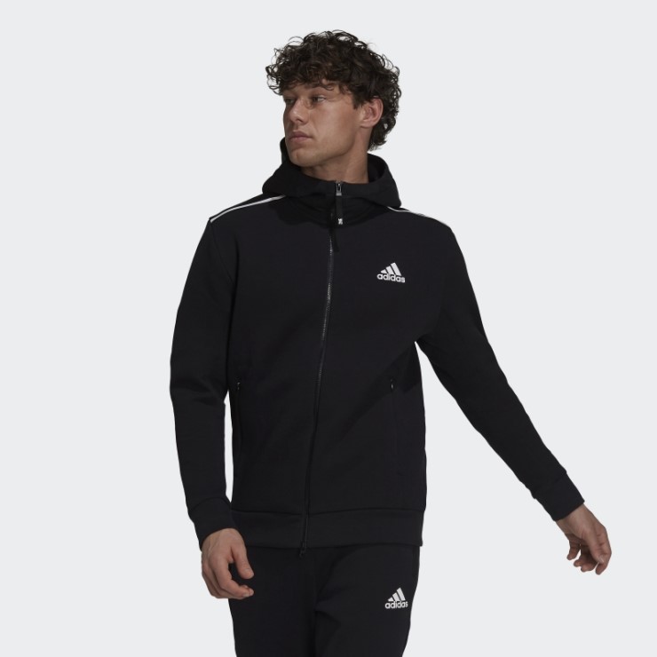 Adidas Z.n.e. Ropa Deportiva Con Capucha Moda Negra