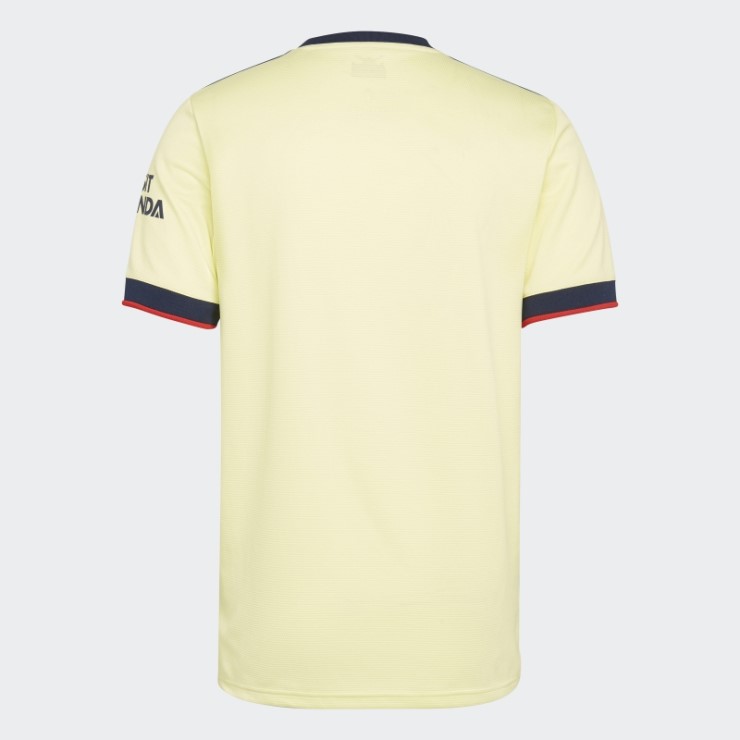 Adidas Camiseta Arsenal 21/22 Segunda Equipación Perla Citrino