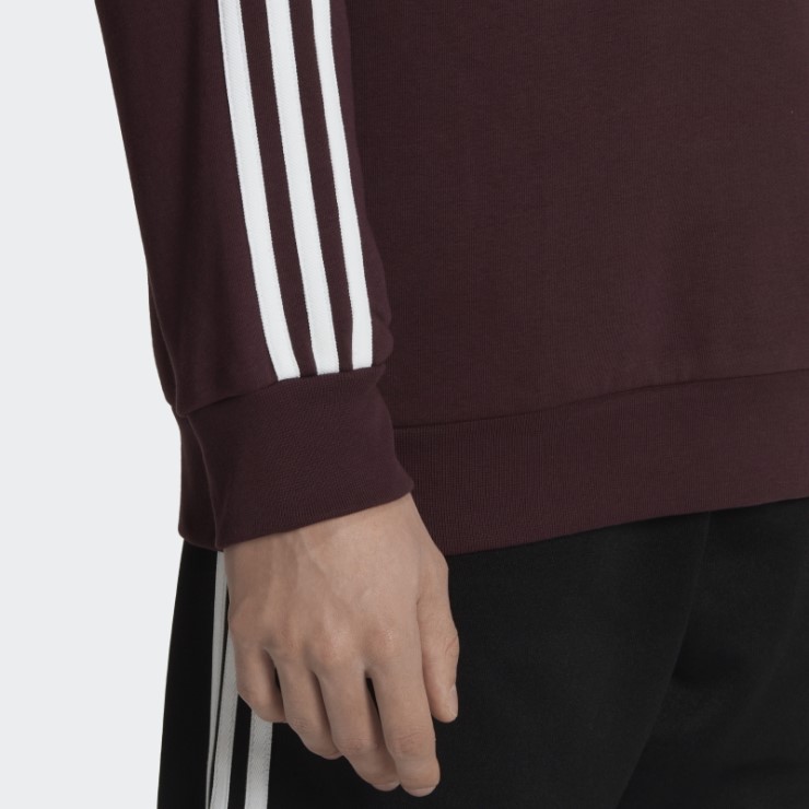 Sudadera Adicolor Classics 3-stripes Crew Adidas Granate