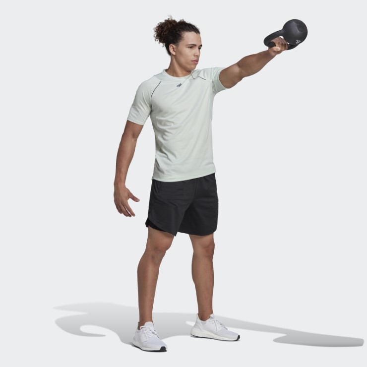 Camiseta De Entrenamiento Hiit Spin Verde Adidas