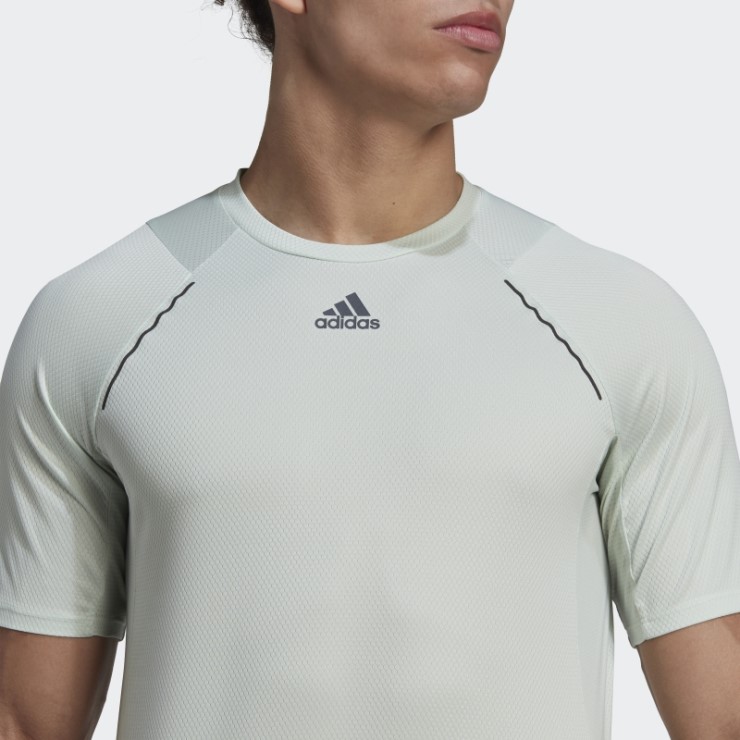 Camiseta De Entrenamiento Hiit Spin Verde Adidas