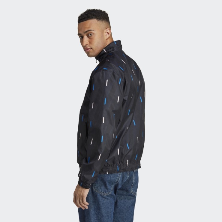 Chaqueta Reversible Manchester United Himno Negro Adidas