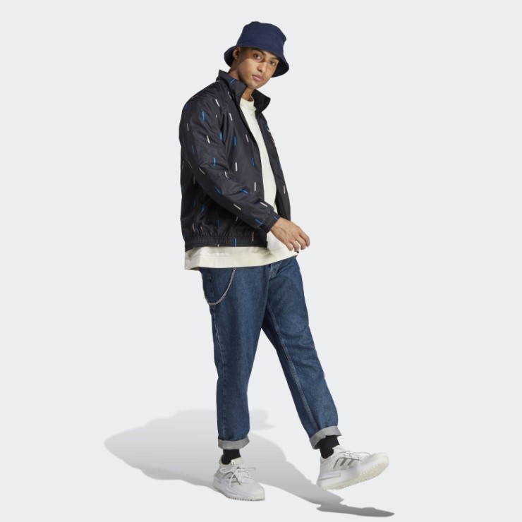 Chaqueta Reversible Manchester United Himno Negro Adidas