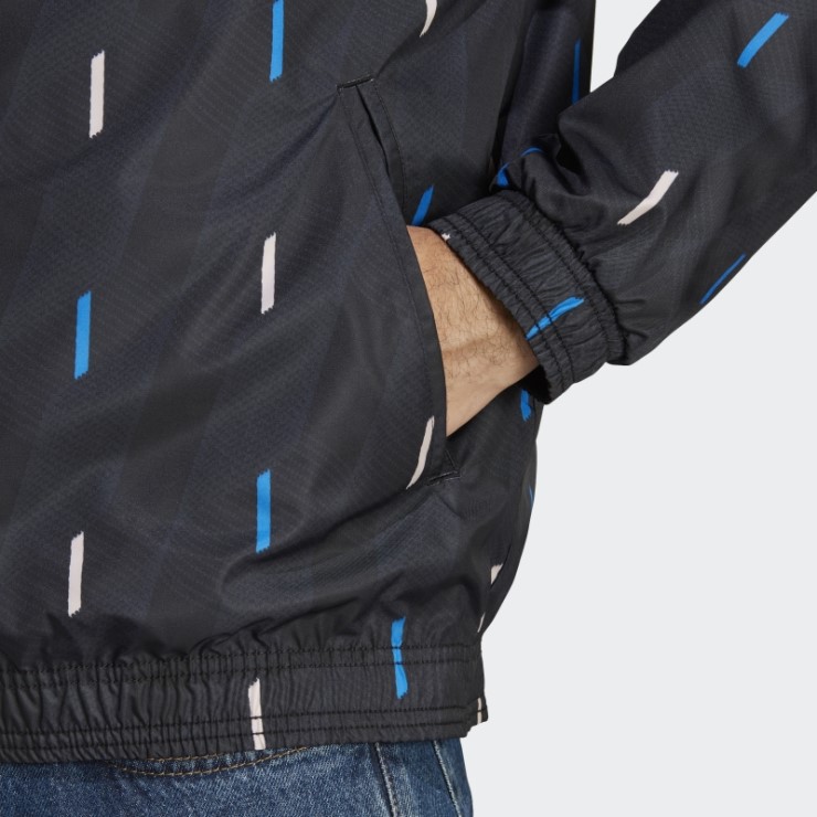 Chaqueta Reversible Manchester United Himno Negro Adidas