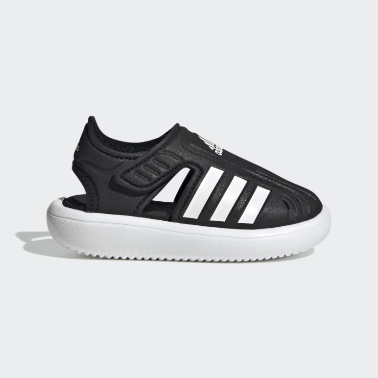 Sandalias De Agua De Verano Con Punta Cerrada Adidas Negro