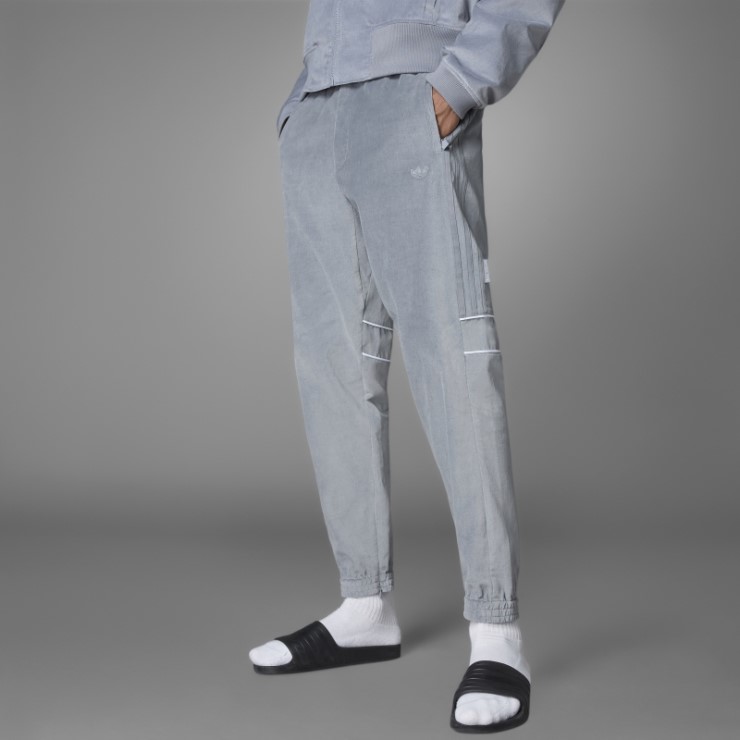 Pantalones Adidas Versión Azul Challenger Gris