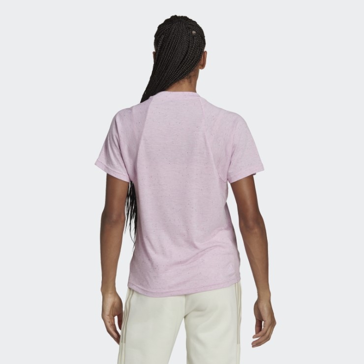 Camiseta Adidas Future Icons Winners 3.0 Lilac Mel Caliente