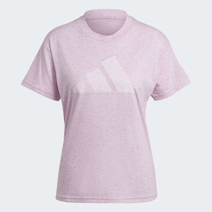 Camiseta Adidas Future Icons Winners 3.0 Lilac Mel Caliente