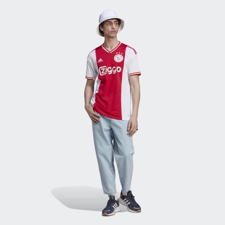 Camiseta Primera Equipación Ajax Amsterdam 22/23 Adidas Bold Red