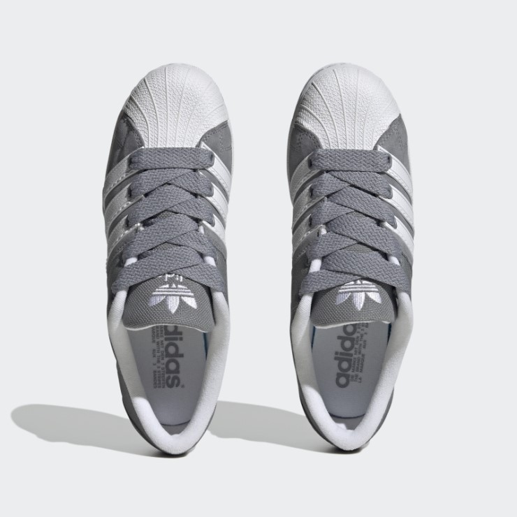 Superstar Supermodified Zapatos Gris Adidas