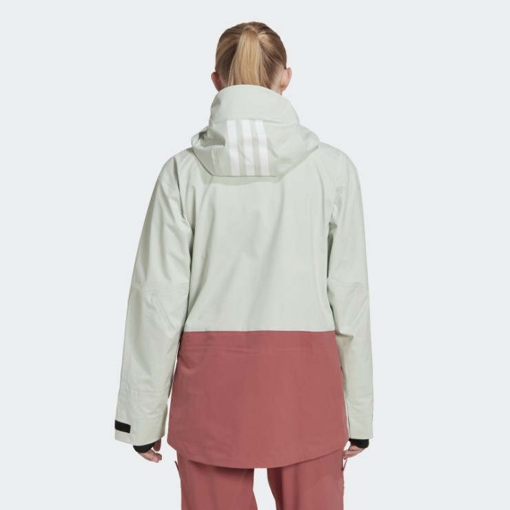 Adidas Terrex Myshelter Chaqueta De Nieve De 3 Capas Gore Tex Roja