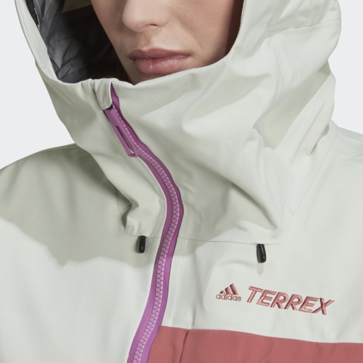 Adidas Terrex Myshelter Chaqueta De Nieve De 3 Capas Gore Tex Roja