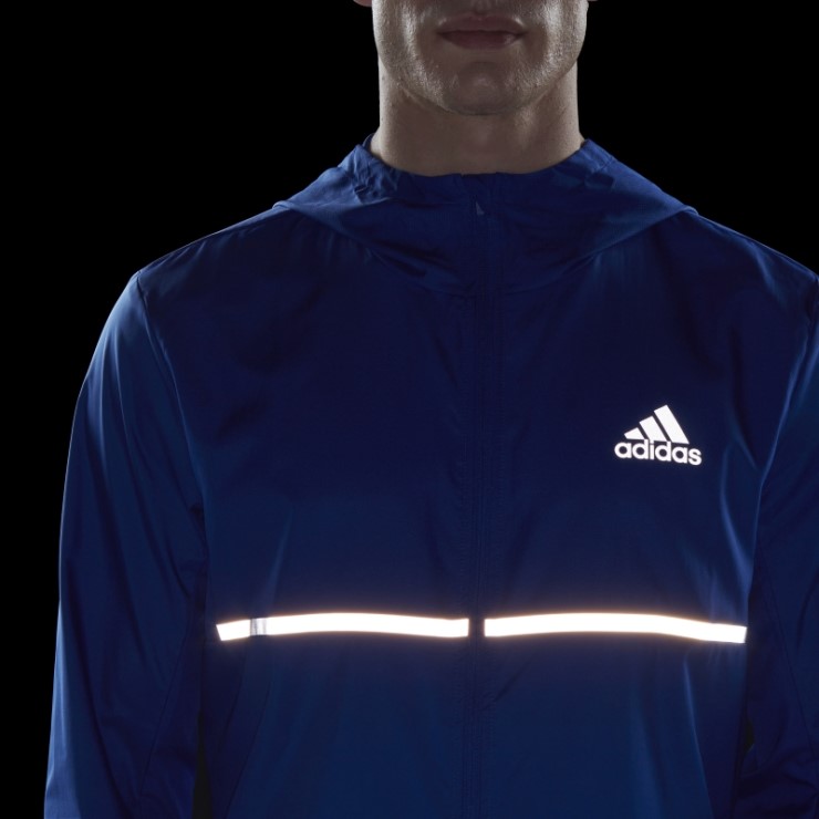 Chaqueta Adidas Own The Run Azul Real