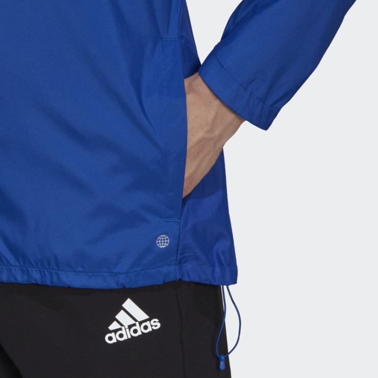 Chaqueta Adidas Own The Run Azul Real