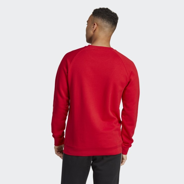 Sudadera Adidas Scarlet Adicolor Classics Trefoil Con Cuello Redondo
