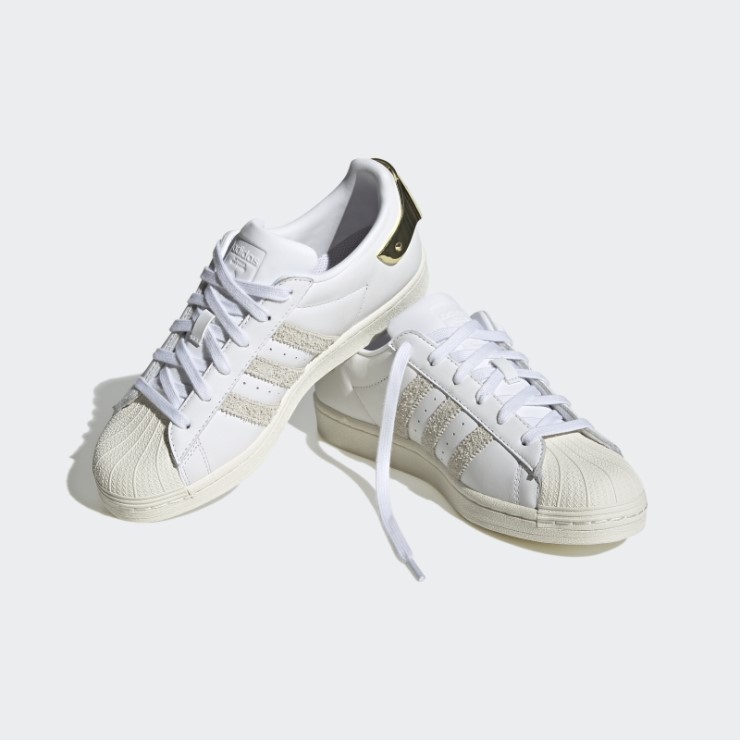 Elegantes Zapatos Adidas Superstar Blancos