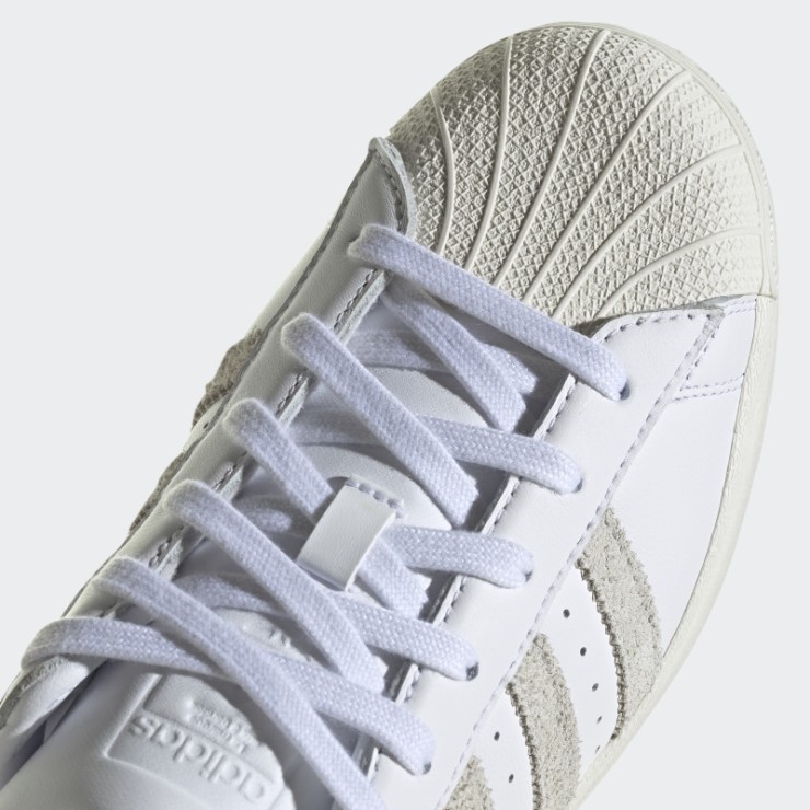 Elegantes Zapatos Adidas Superstar Blancos