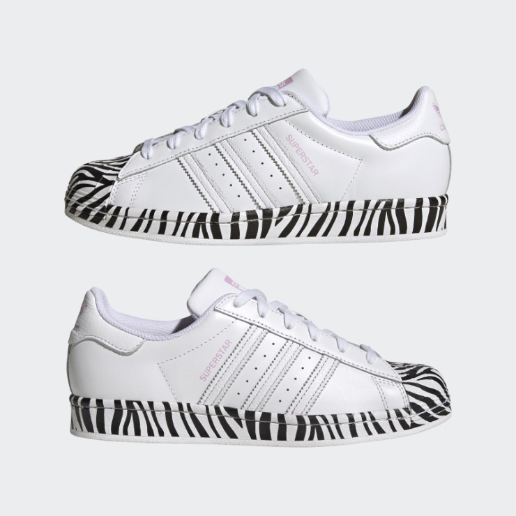 Lila Adidas Superstar Zapatos De Moda