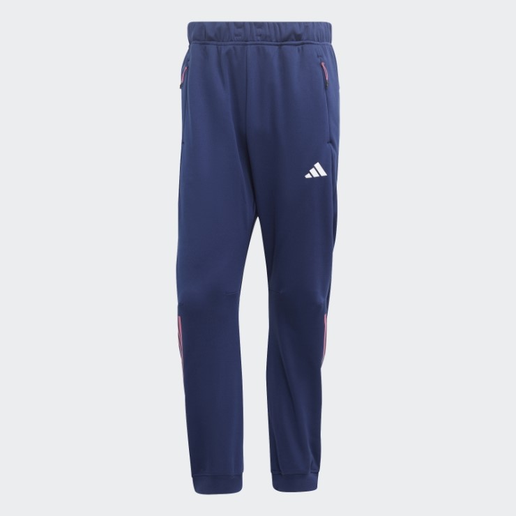 Joggers De Entrenamiento Con 3 Rayas De Iconos De Tren Azul Oscuro De Adidas