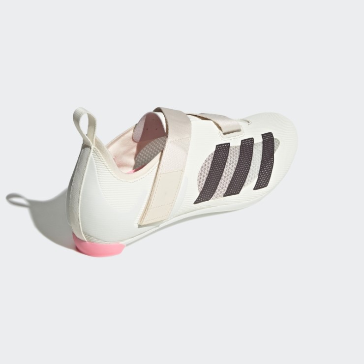 Las Zapatillas De Ciclismo Indoor Blancas Adidas