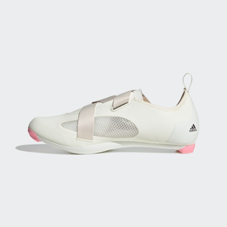 Las Zapatillas De Ciclismo Indoor Blancas Adidas