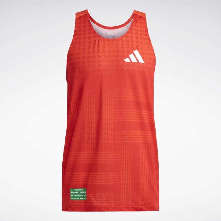 Camiseta Naranja Adidas Adizero Rhonex Kipruto Signature