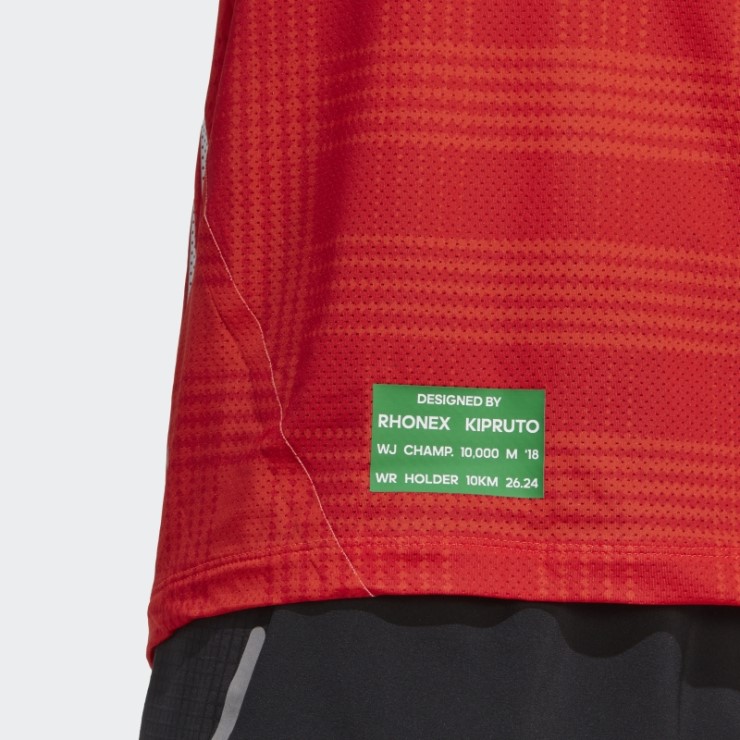 Camiseta Naranja Adidas Adizero Rhonex Kipruto Signature