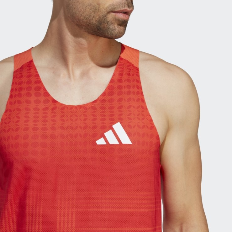 Camiseta Naranja Adidas Adizero Rhonex Kipruto Signature