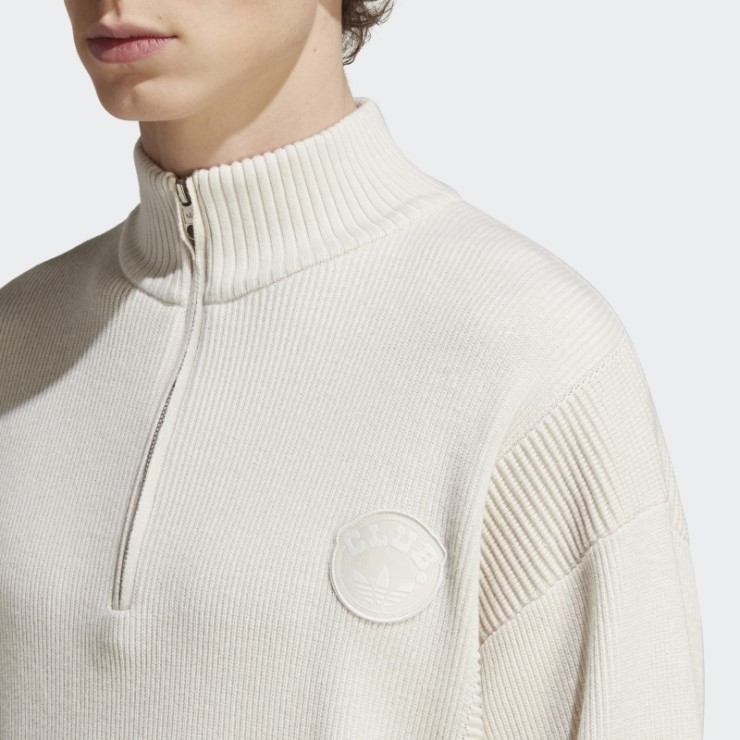 Sudadera Con Capucha De Aluminio Club Knit Adidas