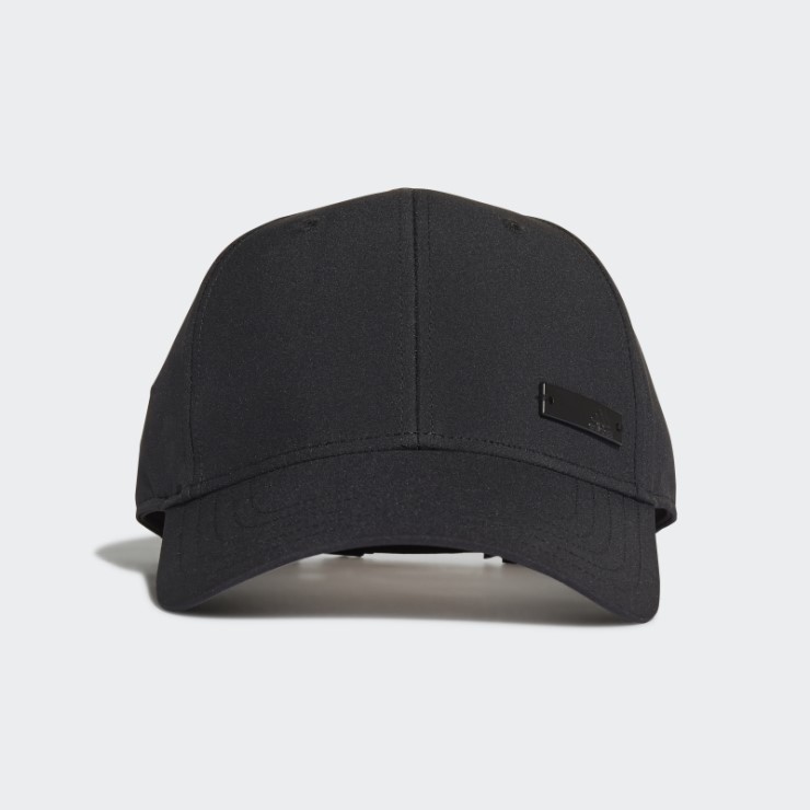 Gorra De Béisbol Ligera Con Insignia De Metal Negro Adidas