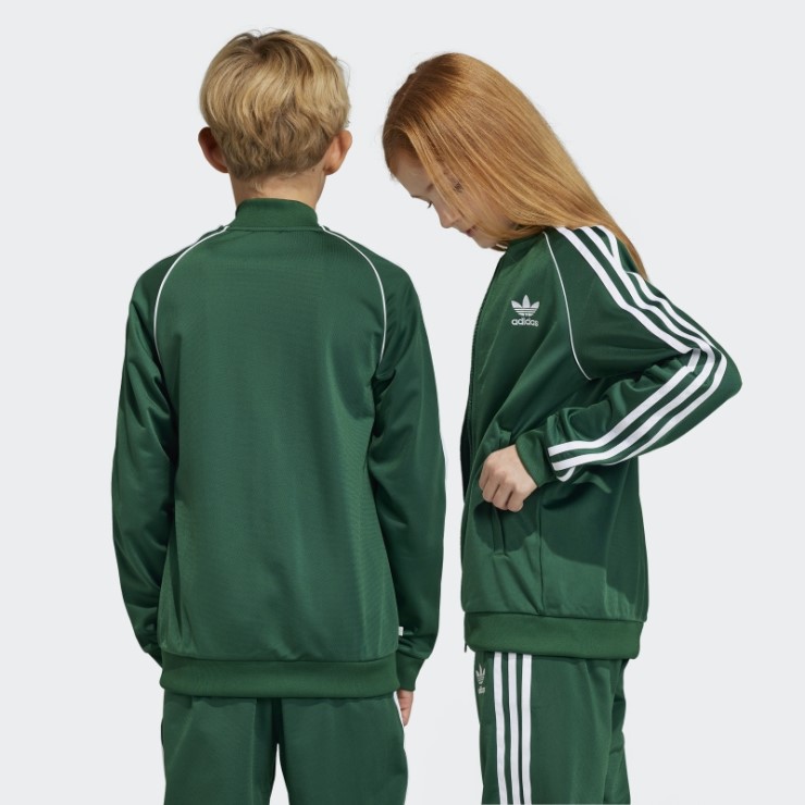 Chaqueta Adidas Adicolor Sst Verde Oscuro
