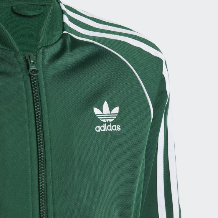 Chaqueta De Chándal Adidas Adicolor Sst Verde Oscuro