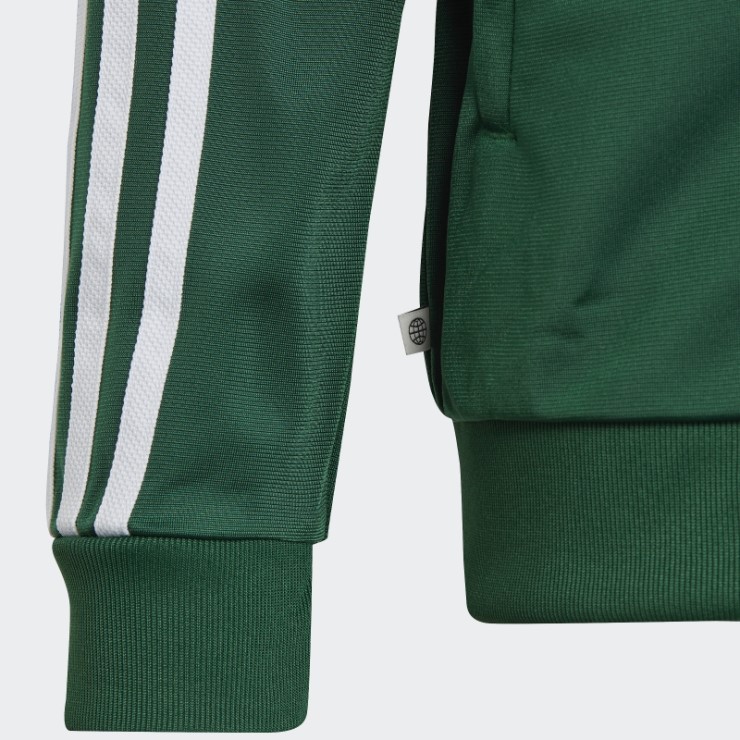 Chaqueta De Chándal Adidas Adicolor Sst Verde Oscuro