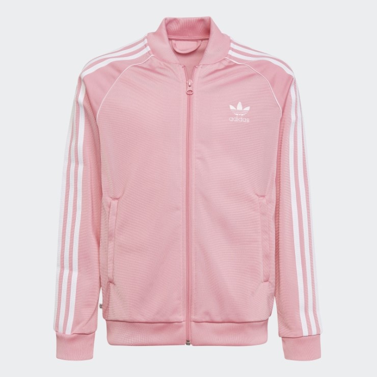 Sudadera Rosa Adidas Adicolor Sst